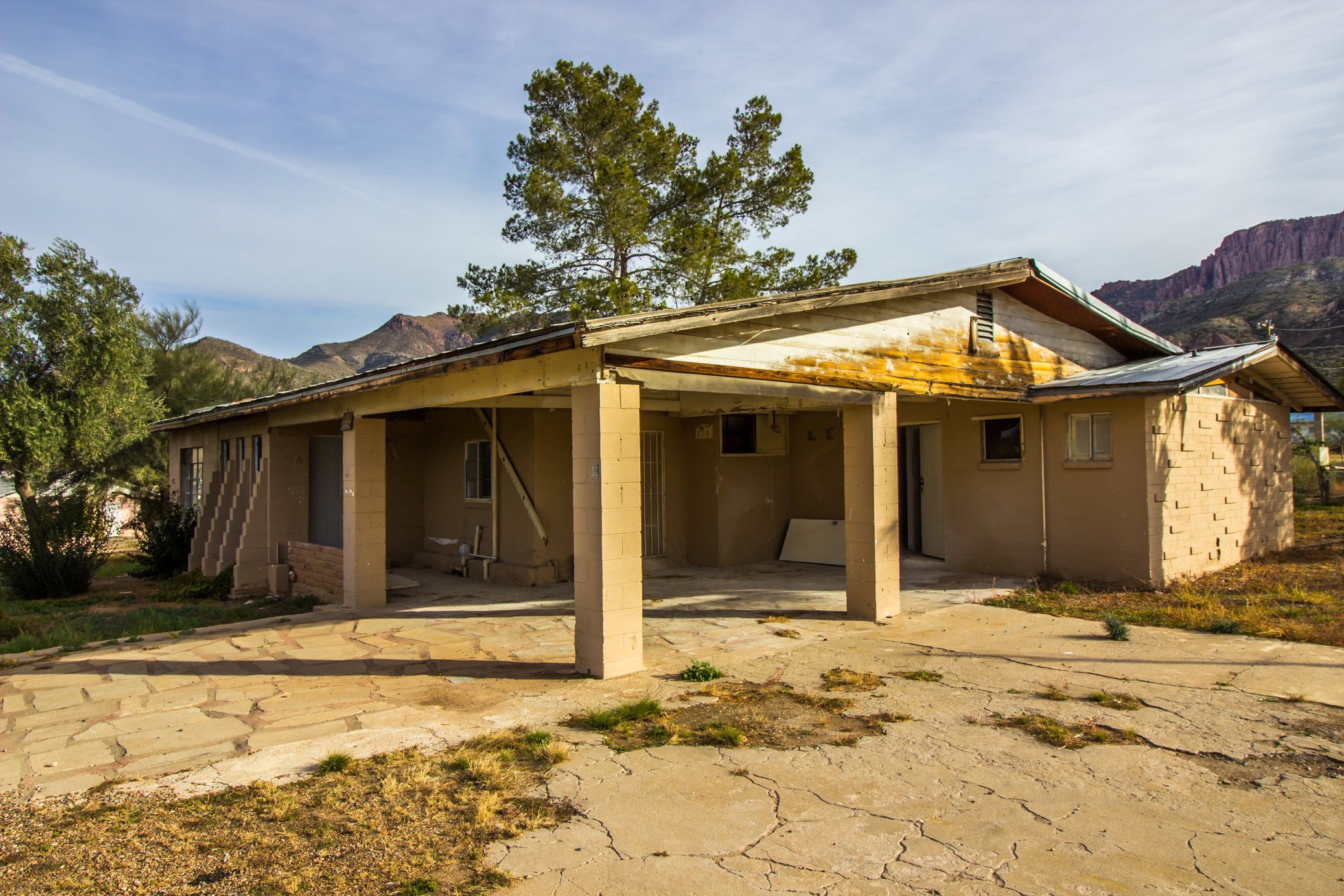 Abandoned Home In Disrepair